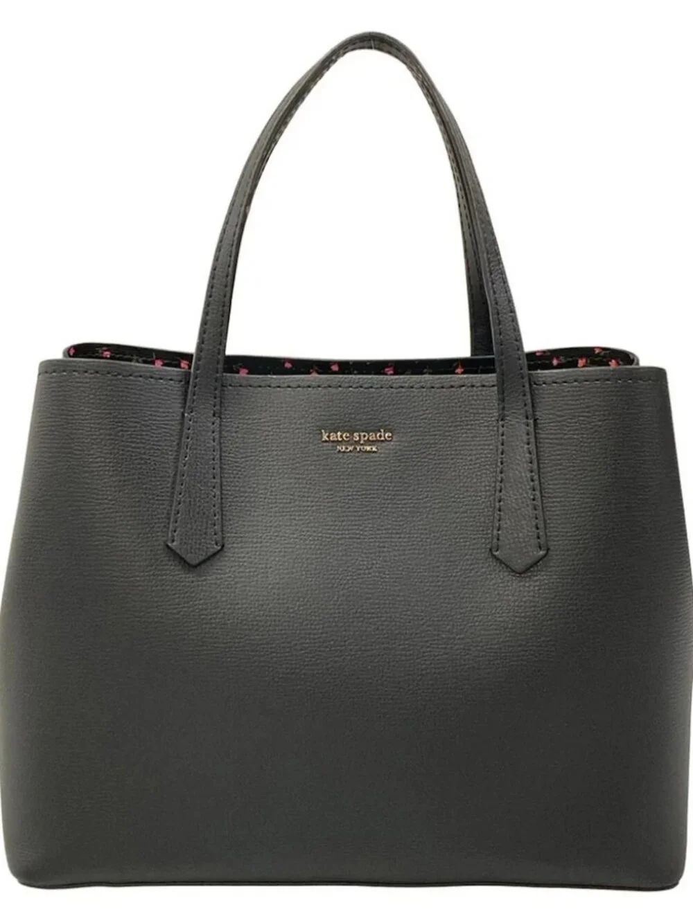 Kate spade PXRUA687 Black Leather Tote Bag